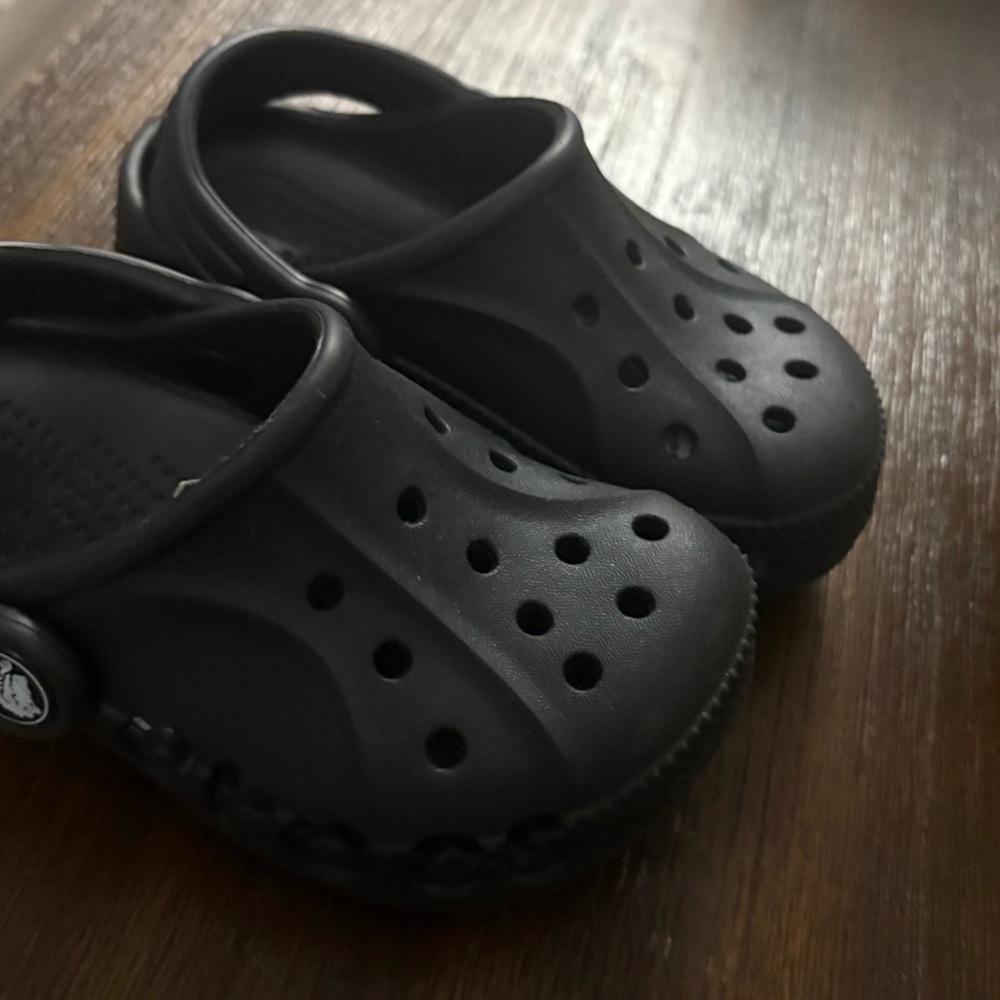 CROCS Kids Black Water Shoes